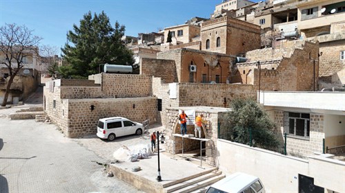 Mardin Büyükşehir Belediyesi, Tarihi Çeşmeleri Restore Ediyor